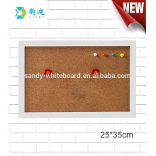 mini cork boards with photo frame white frame board 25*35cm/93.8*13.8"